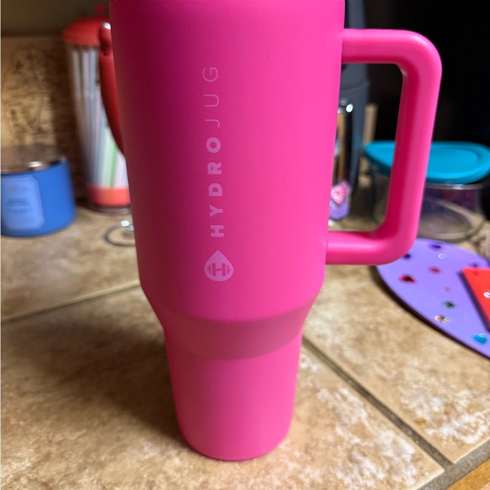 HydroJug Neon Magenta 40oz Traveler